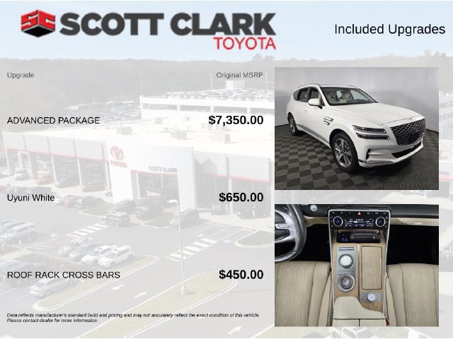 Used 2024 Genesis GV80 3.5T Advanced w/ Advanced Package AWD/4WD image 8