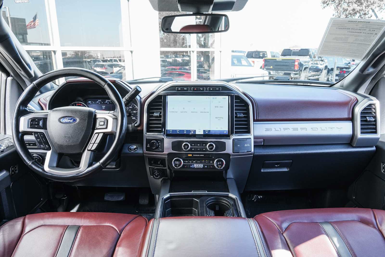Used 2022 Ford F250 Platinum w/ FX4 Off-Road Package AWD/4WD image 25