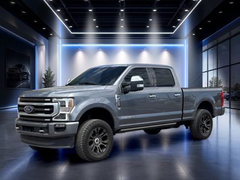Used 2021 Ford F250 Platinum w/ FX4 Off-Road Package AWD/4WD image 8