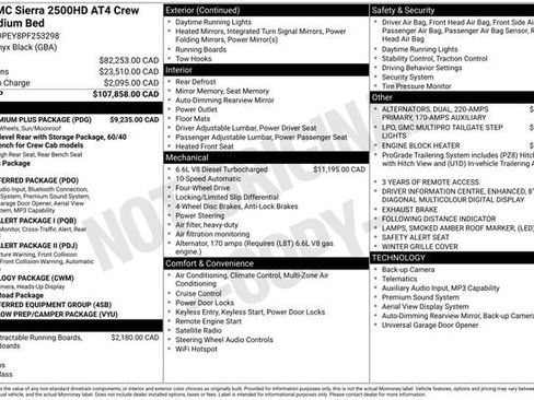 Used 2023 GMC Sierra 2500 AT4 w/ AT4 Premium Plus Package AWD/4WD image 34