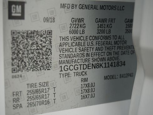 Used 2019 Chevrolet Colorado Z71 AWD/4WD image 33