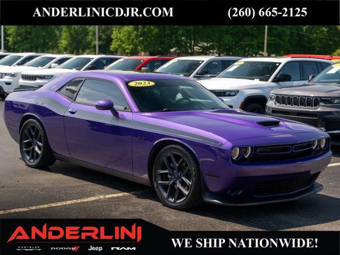 Used 2023 Dodge Challenger R/T w/ Blacktop Package RWD image 1