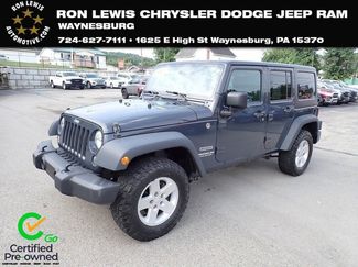 Certified 2017 Jeep Wrangler Unlimited Sport w/ Quick Order Package 24S image 1