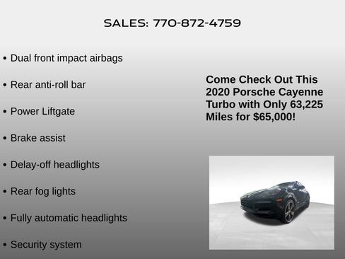 Used 2020 Porsche Cayenne Turbo image 26