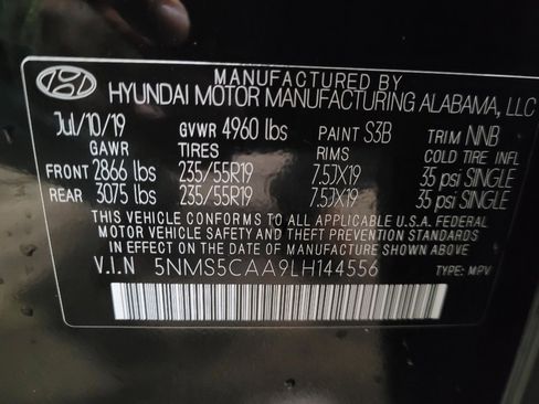 Used 2020 Hyundai Santa Fe Limited w/ Cargo Package image 33