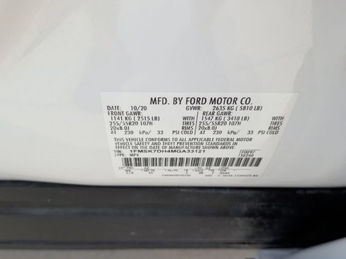 Used 2021 Ford Explorer XLT w/ Equipment Group 202A RWD image 49