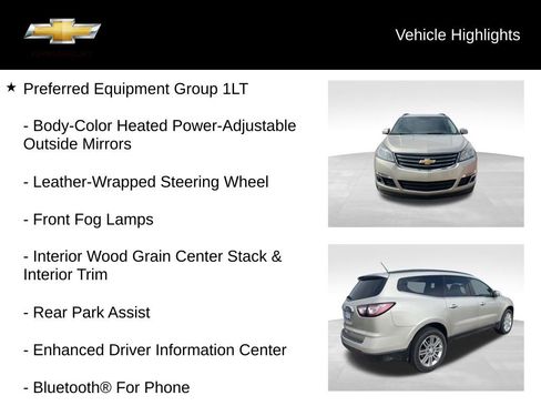 Used 2015 Chevrolet Traverse LT w/ Style and Technology Package image 19