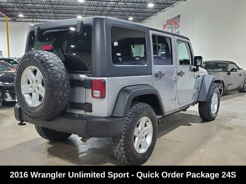 Used 2016 Jeep Wrangler Unlimited Sport w/ Quick Order Package 24S AWD/4WD image 10
