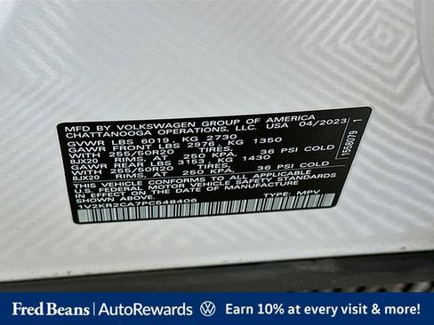 Used 2023 Volkswagen Atlas SE w/ Panoramic Sunroof Package AWD/4WD image 33