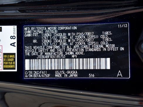 Used 2014 Toyota FJ Cruiser 4WD w/ Convenience Package image 54