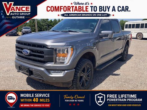 Used 2022 Ford F150 Lariat w/ Max Trailer Tow Package AWD/4WD image 1