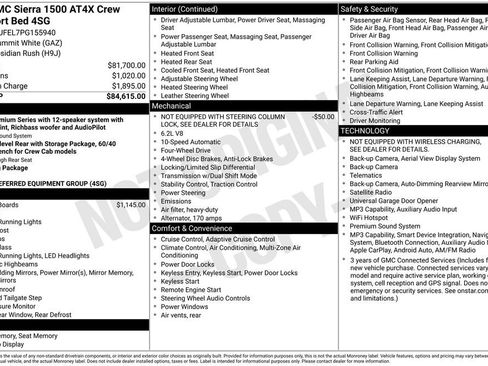 Used 2023 GMC Sierra 1500 AT4X AWD/4WD image 4