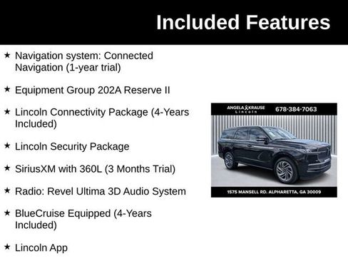 New 2026 Lincoln Navigator Reserve AWD/4WD image 6