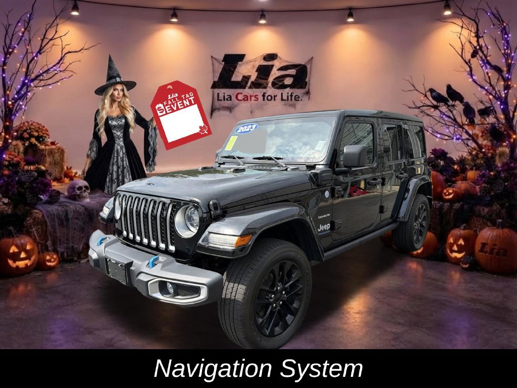 Certified 2023 Jeep Wrangler Unlimited Sahara w/ Cold Weather Group AWD/4WD image 9