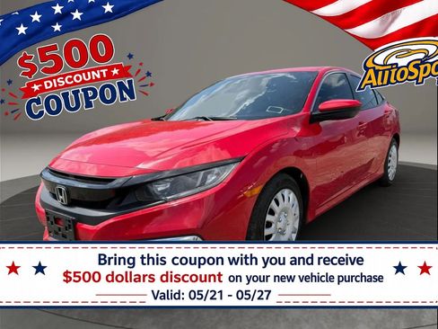 Used 2019 Honda Civic LX image 1
