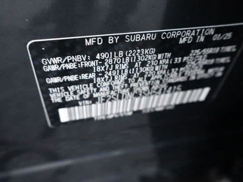 Certified 2025 Subaru Forester Limited w/ Popular Package #1 image 45