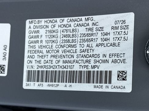 New 2026 Honda CR-V LX image 40