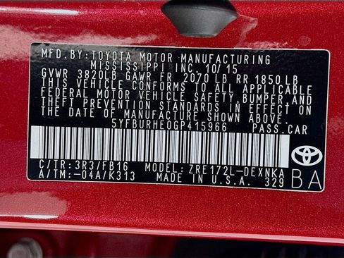 Used 2016 Toyota Corolla LE image 29