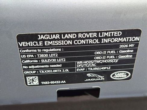 Used 2026 Land Rover Range Rover Velar S AWD/4WD image 22