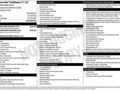 Used 2024 Chevrolet TrailBlazer LT w/ LT Cold Weather Package