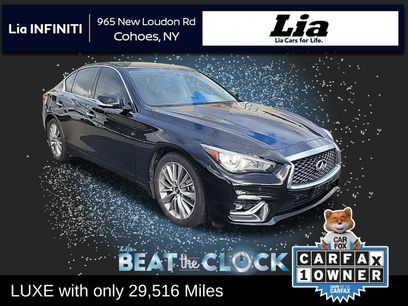 Certified 2023 INFINITI Q50 Luxe w/ Cargo Package