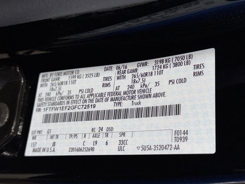 Used 2016 Ford F150 XLT w/ Equipment Group 301A Mid image 38