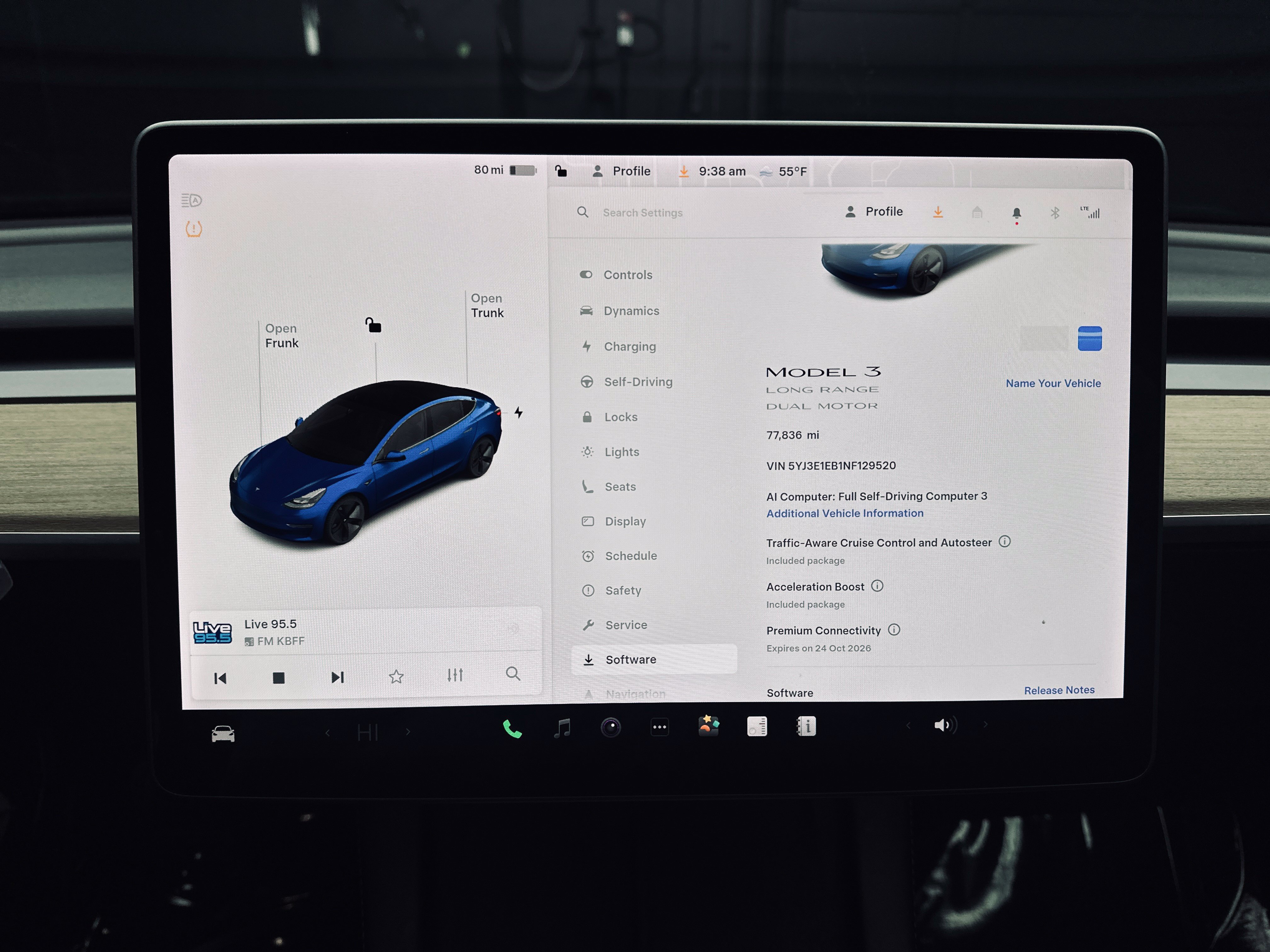 Used 2022 Tesla Model 3 Long Range AWD/4WD image 2