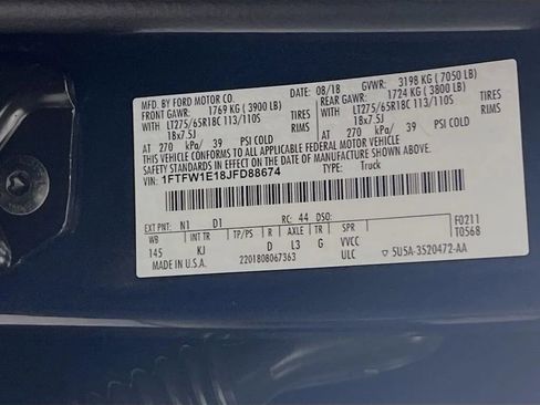 Used 2018 Ford F150 King Ranch w/ Trailer Tow Package AWD/4WD image 34