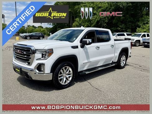 Certified 2020 GMC Sierra 1500 SLT w/ SLT Premium Plus Package AWD/4WD image 1