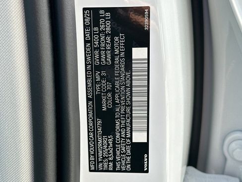 New 2026 Volvo XC60 B5 Ultra w/ Climate Package PRO AWD/4WD image 35