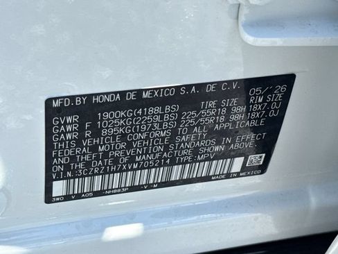 New 2027 Honda HR-V EX-L image 40