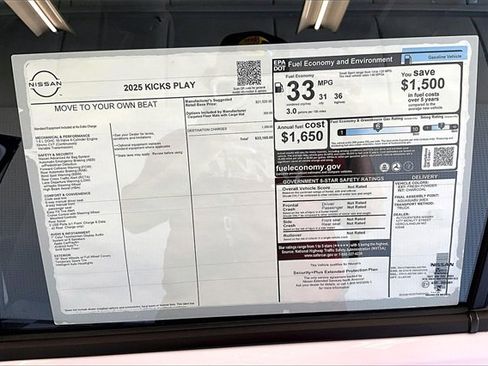 New 2025 Nissan Kicks Play S image 36