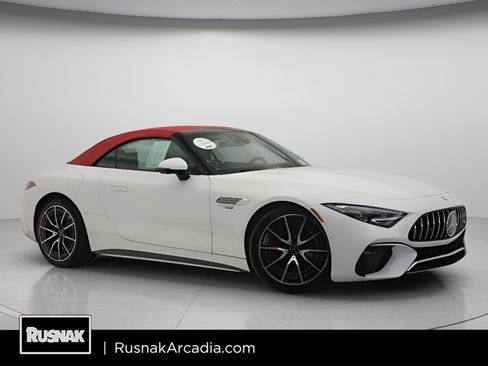 Certified 2023 Mercedes-Benz SL 55 AMG 4MATIC image 1