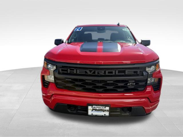 Certified 2024 Chevrolet Silverado 1500 Custom w/ Rally Edition AWD/4WD image 2