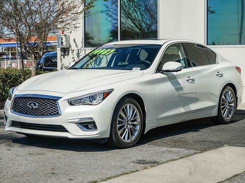 Certified 2023 INFINITI Q50 Luxe w/ Cargo Package image 3
