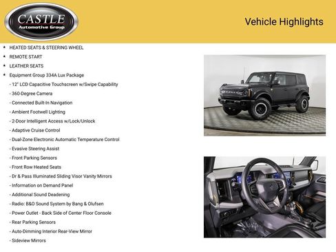 Used 2023 Ford Bronco Badlands AWD/4WD image 3