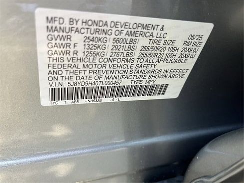 Certified 2026 Acura MDX FWD w/ Technology Package image 34
