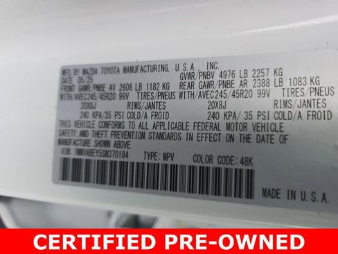 Certified 2025 MAZDA CX-50 2.5 Turbo w/ Cargo Package AWD/4WD image 37