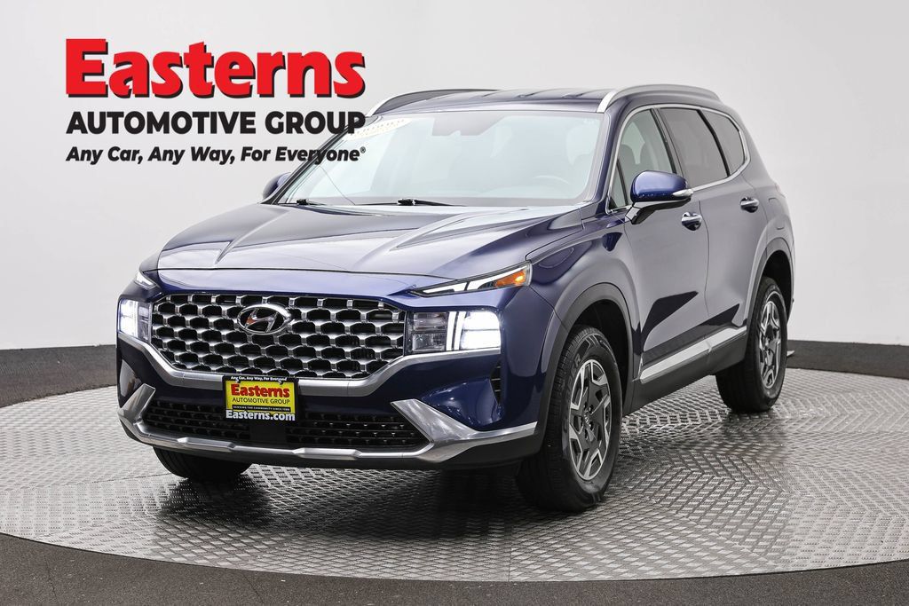 Used 2023 Hyundai Santa Fe Blue AWD/4WD image 1