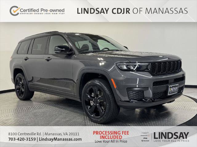 Certified 2025 Jeep Grand Cherokee L Altitude AWD/4WD image 1