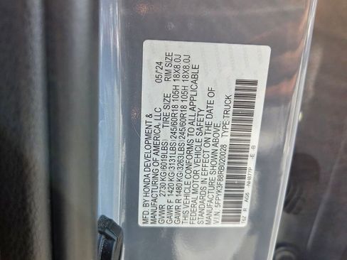 Used 2024 Honda Ridgeline Black Edition image 6