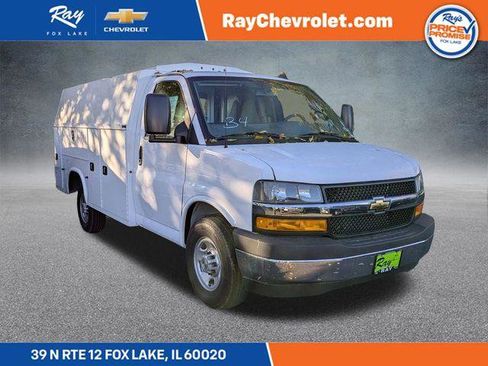 New 2025 Chevrolet Express 3500 w/ Power Convenience Package RWD image 1