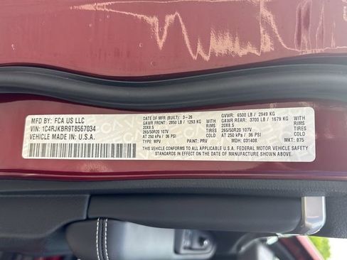 New 2026 Jeep Grand Cherokee L Limited w/ Limited Altitude Package image 24