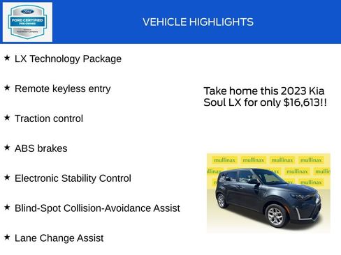 Used 2023 Kia Soul LX w/ LX Technology Package FWD image 18