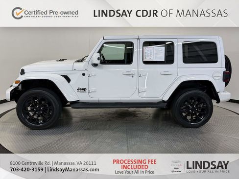 Certified 2021 Jeep Wrangler Unlimited Sahara AWD/4WD image 6