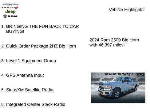 Used 2024 RAM 2500 Big Horn image 3