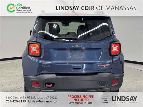 Certified 2020 Jeep Renegade Trailhawk w/ UConnect 8.4 Nav Group AWD/4WD image 8