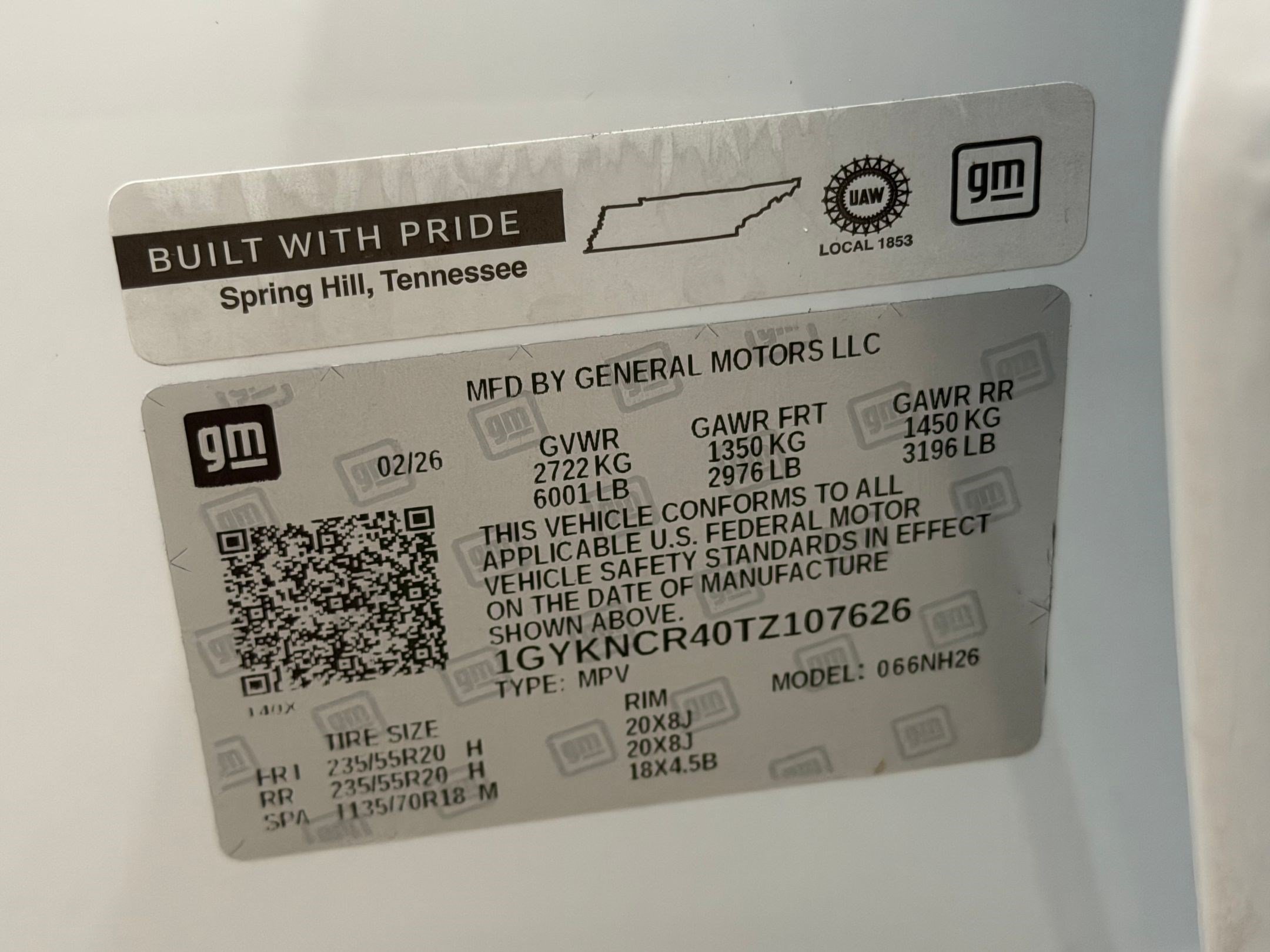 Certified 2026 Cadillac XT5 Premium Luxury w/ Driver Assist Package FWD image 37