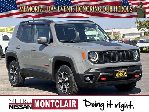 Used 2020 Jeep Renegade Trailhawk w/ LED Lighting Group AWD/4WD image 1