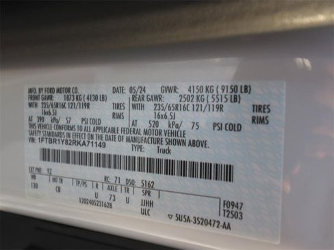 Certified 2024 Ford Transit 250 Low Roof w/ Exterior Upgrade Package image 23